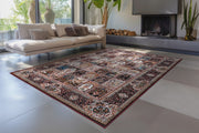 Dunya Rood · Vloerkleed — sfeerfoto