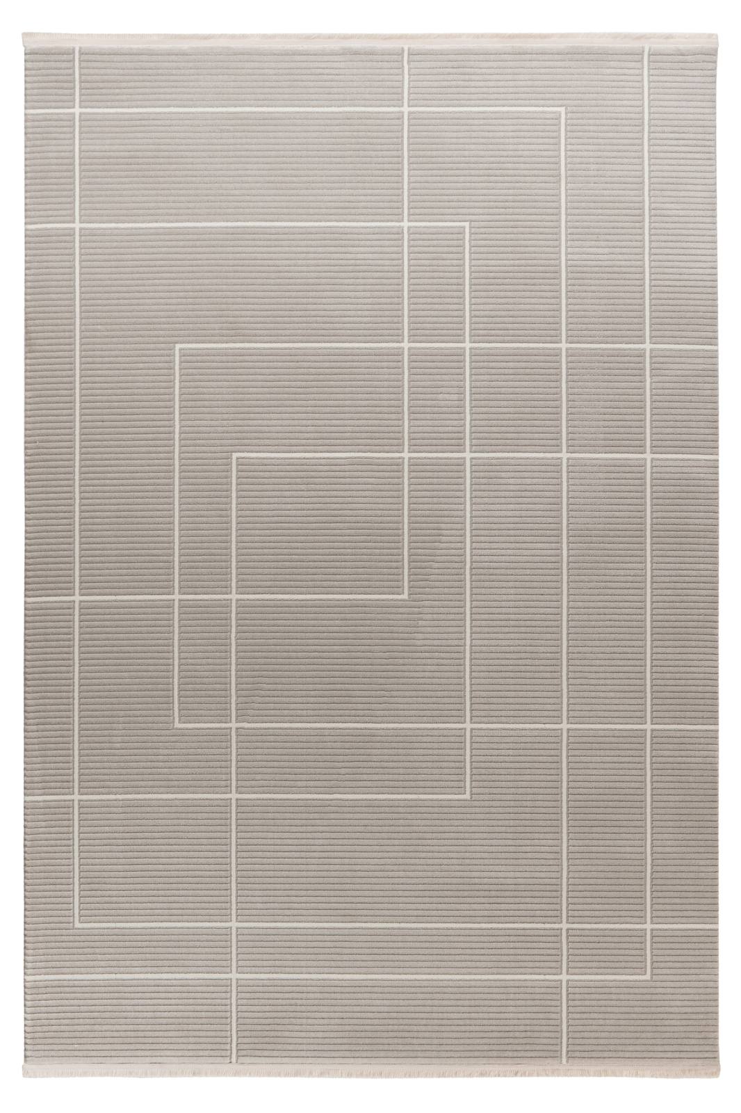Elif 401 Zilver · Vloerkleed