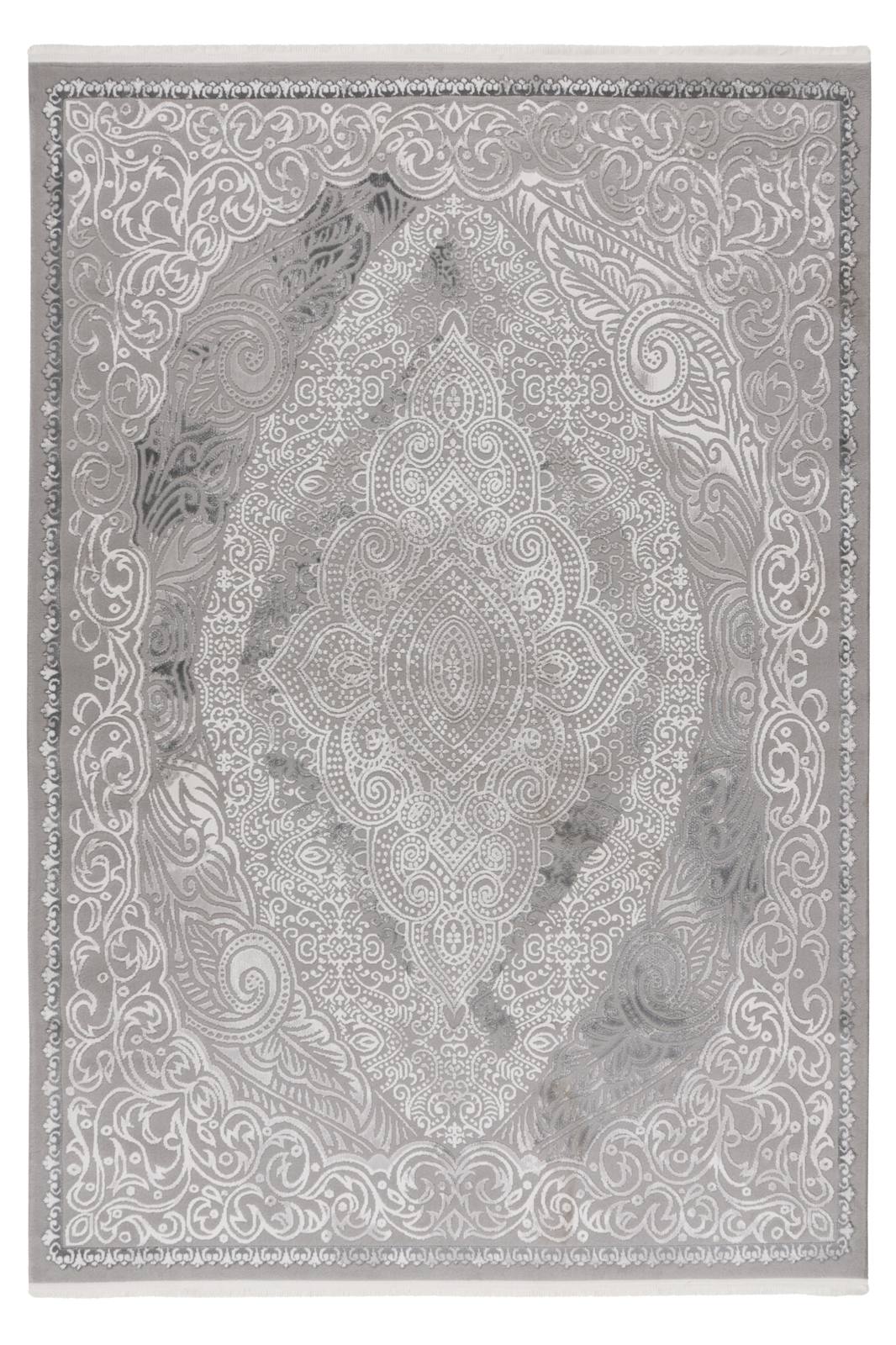 Elif 404 Zilver · Vloerkleed