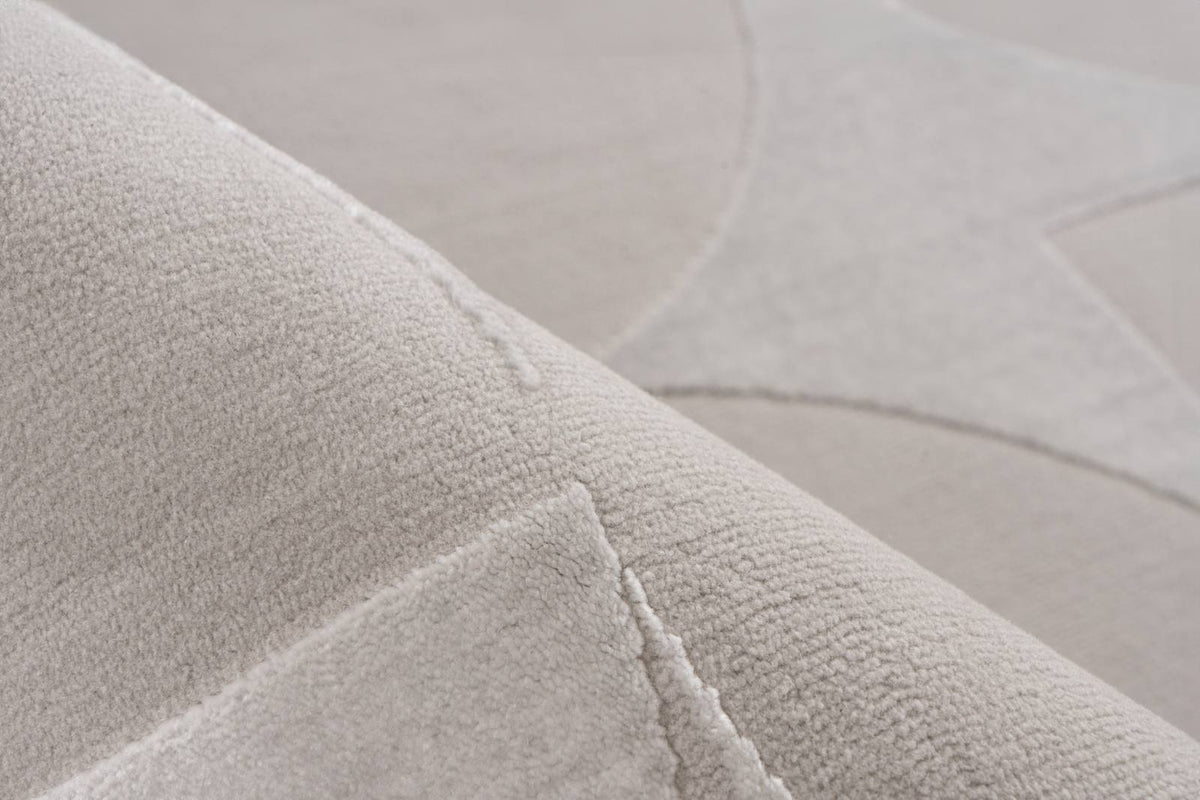 Elif 406 Zilver · Vloerkleed