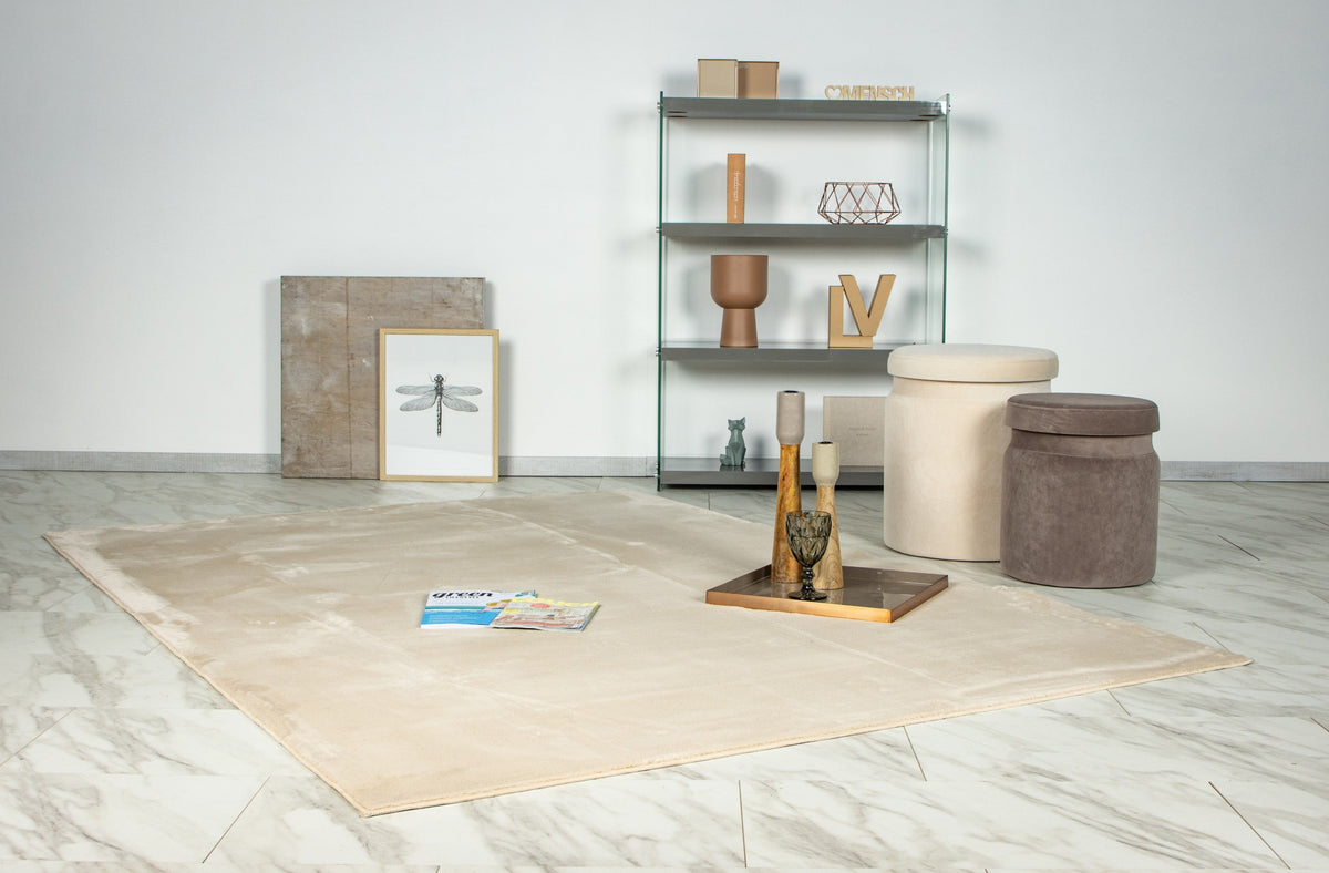 Loft Beige · Vloerkleed — sfeerfoto