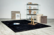 Loft Zwart · Vloerkleed — sfeerfoto