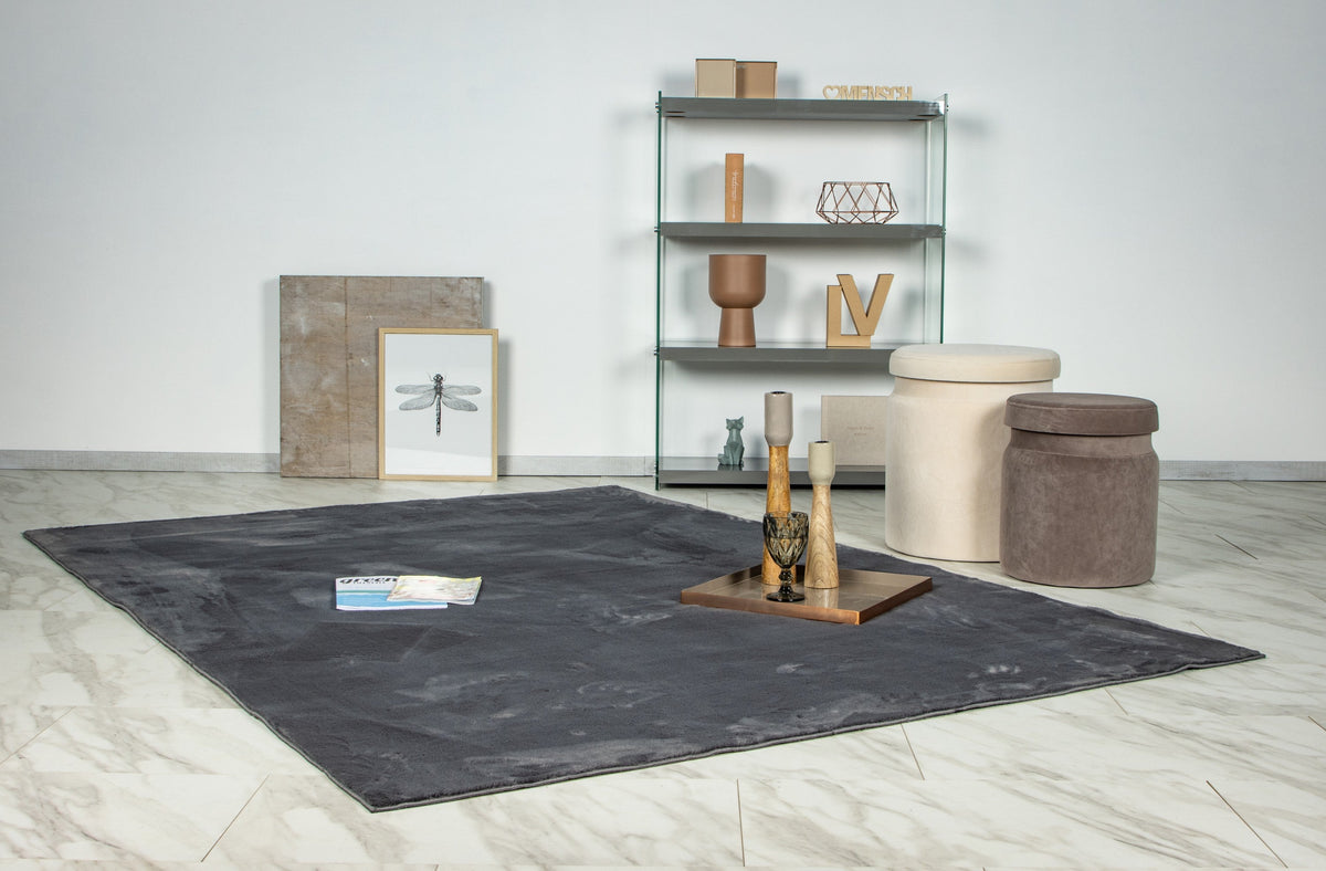 Loft Grafiet · Vloerkleed — sfeerfoto