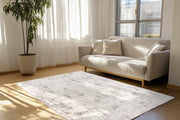 Lyon Zilver · Vloerkleed — sfeerfoto