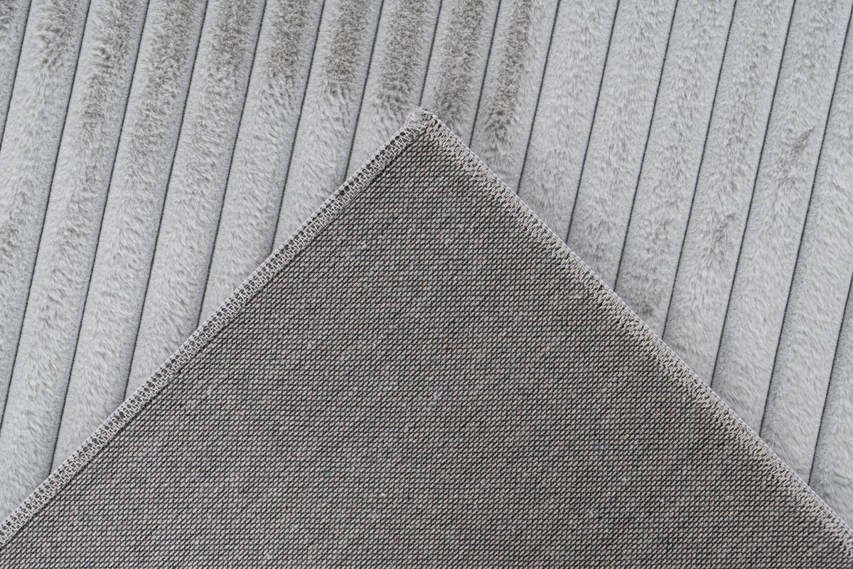 Plush Zilver · Vloerkleed