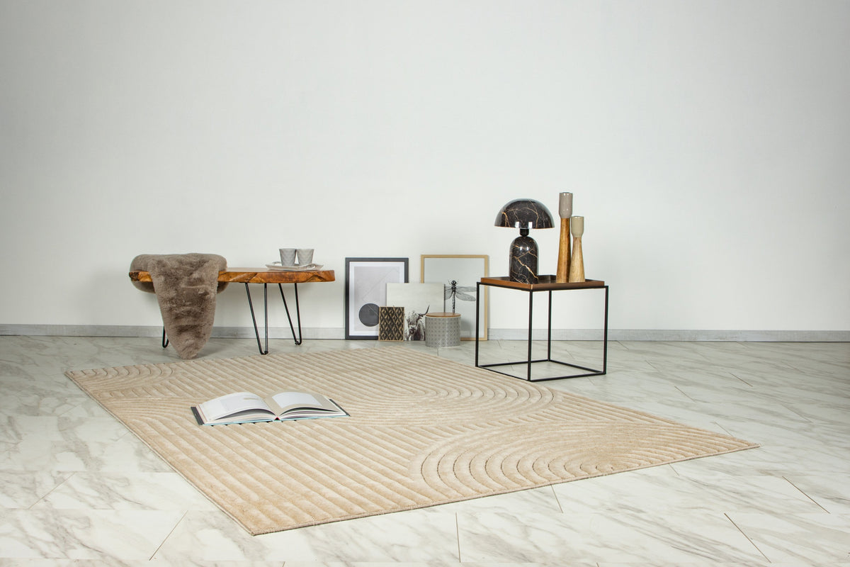 Viva Beige · Vloerkleed — sfeerfoto