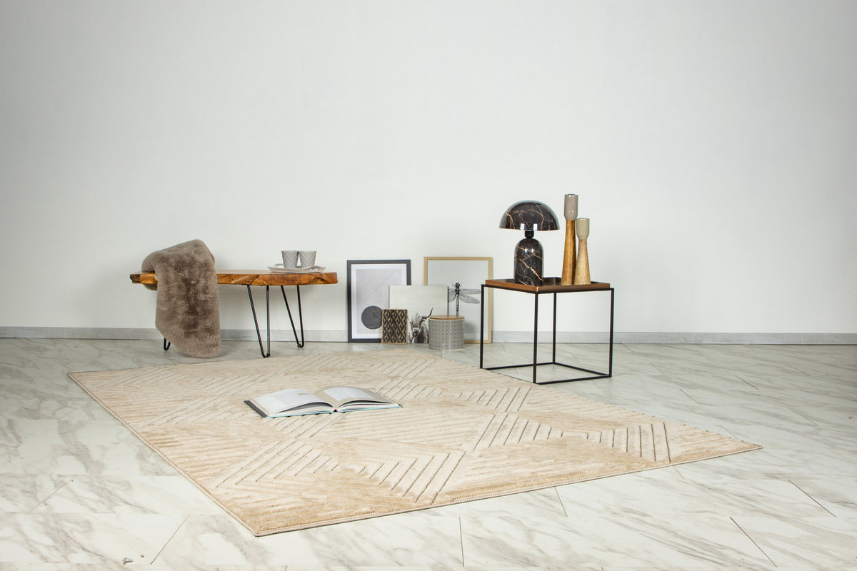 Viva Beige · Vloerkleed — sfeerfoto