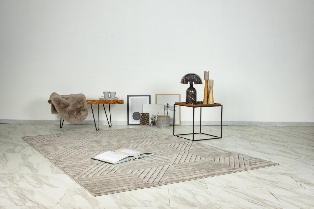 Viva Zilver · Vloerkleed — sfeerfoto