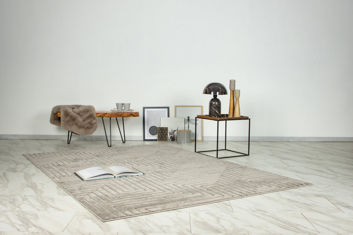 Viva Zilver · Vloerkleed — sfeerfoto