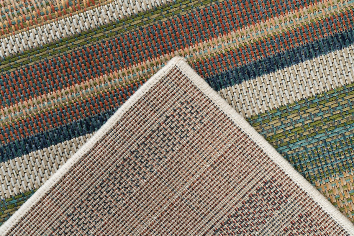 Capri 304 — Multicolor · Geweven vloerkleed