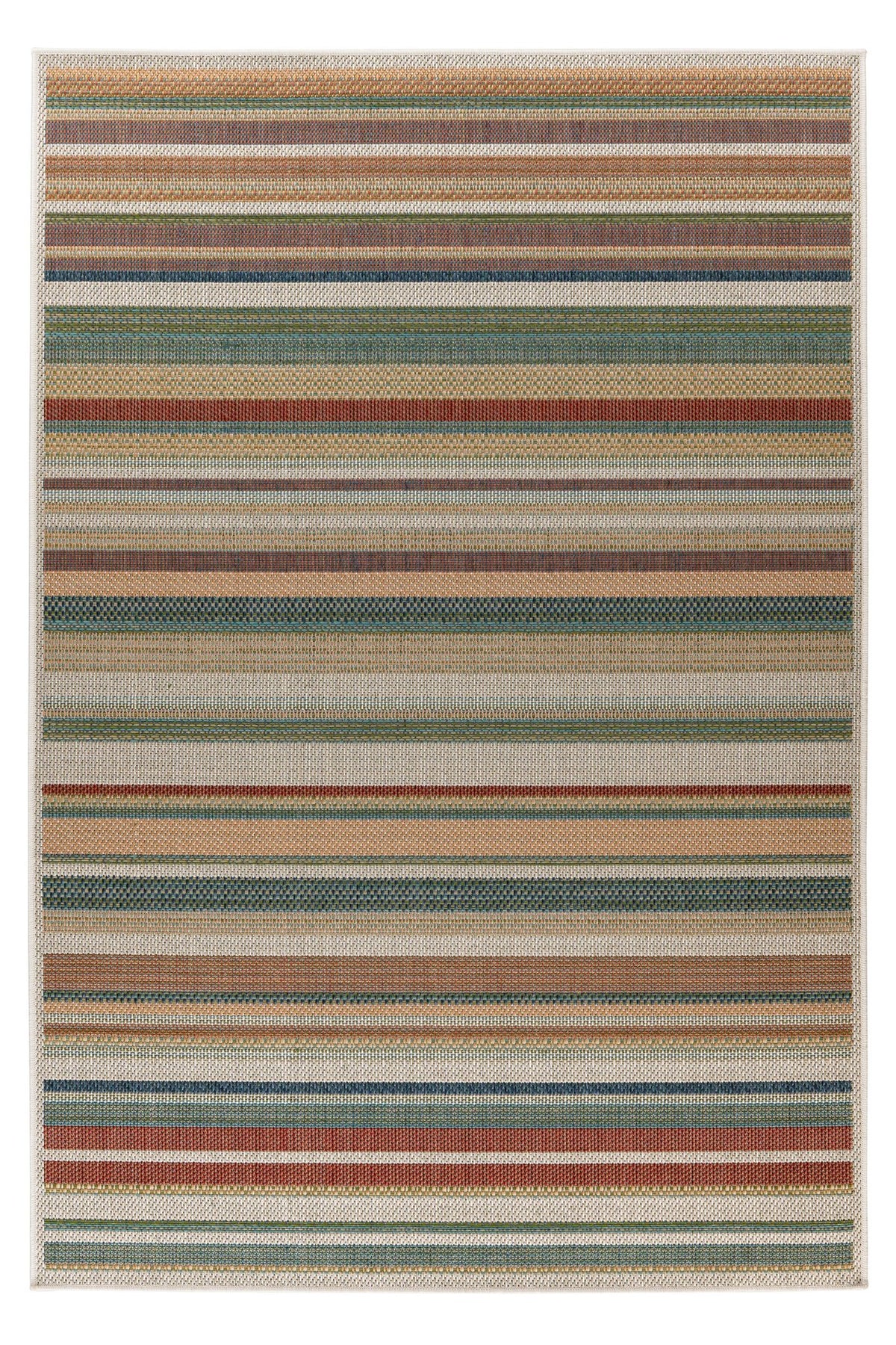 Capri 304 — Multicolor · Geweven vloerkleed