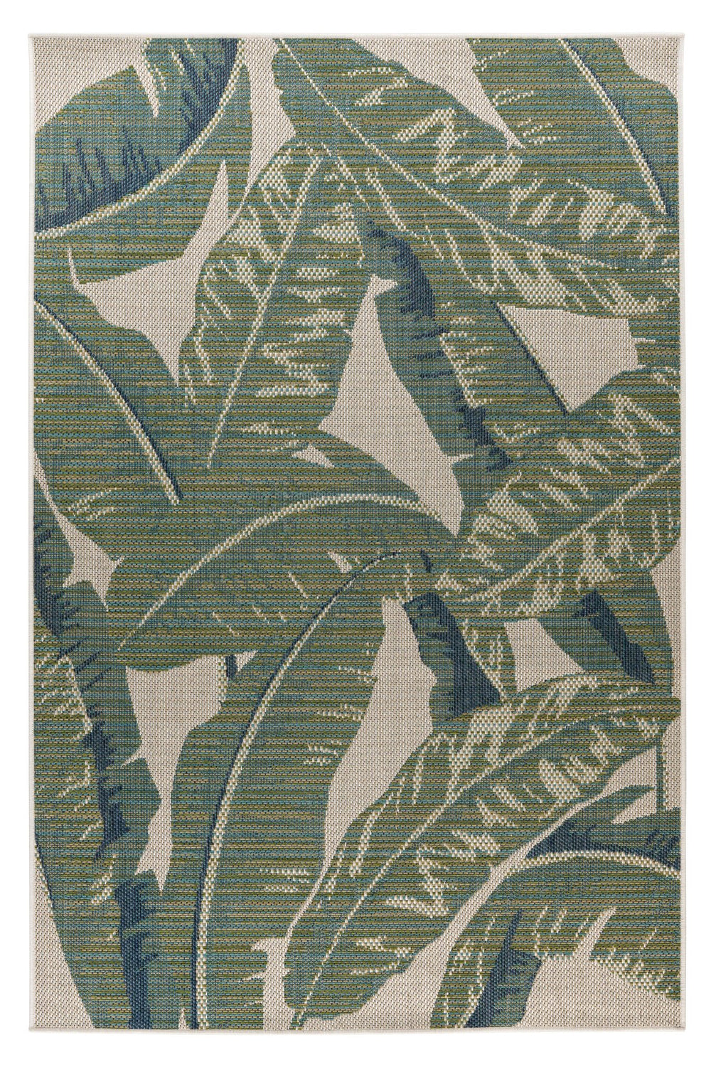 Capri 306 — Groen · Geweven vloerkleed