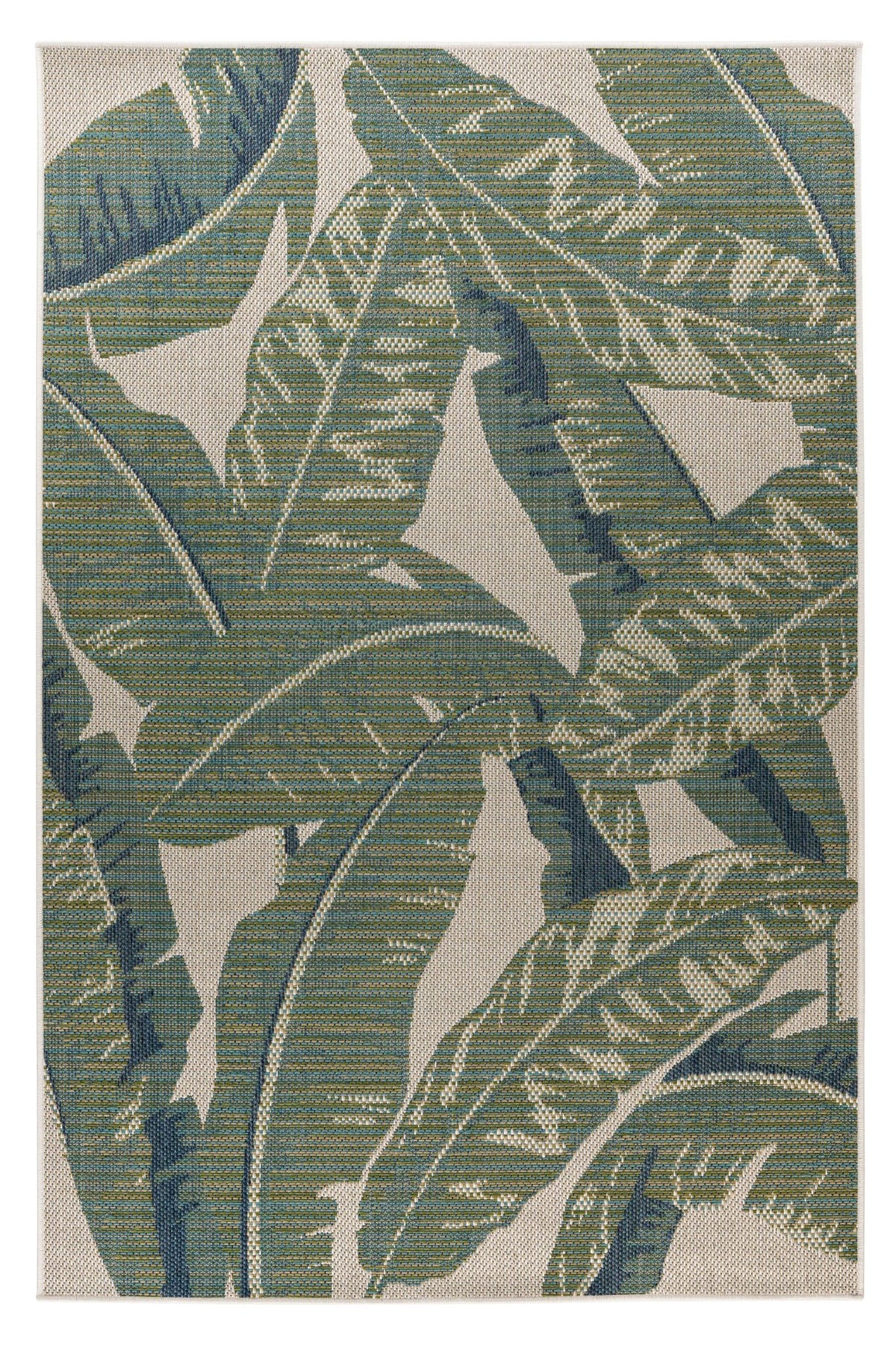 Capri 306 — Groen · Geweven vloerkleed