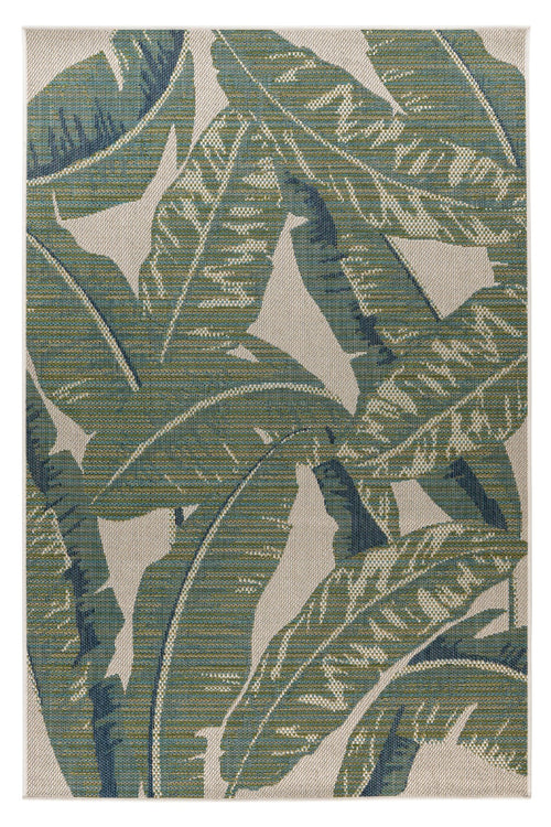Capri 306 — Groen · Geweven vloerkleed