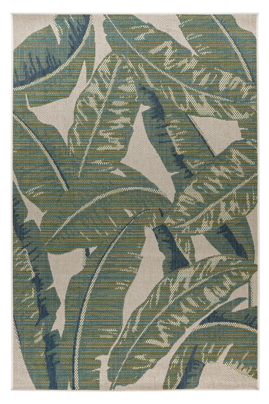 Capri 306 — Groen · Geweven vloerkleed