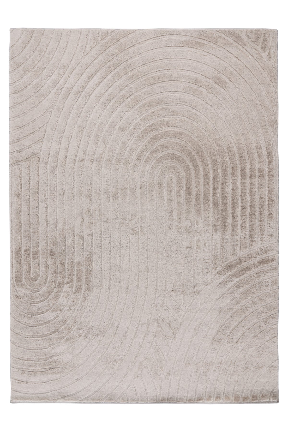 Comfort 501 Licht taupe vloerkleed – bovenaanzicht