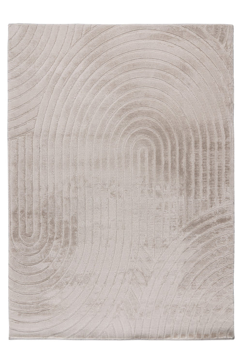 Comfort 501 Licht taupe vloerkleed – bovenaanzicht