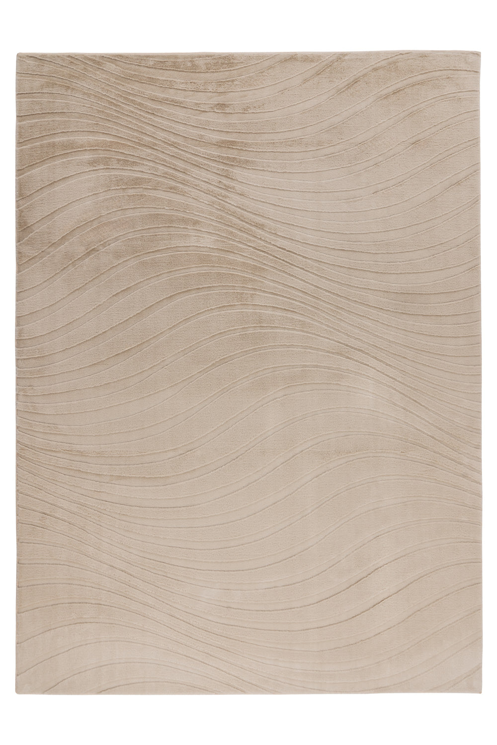 Comfort 503 Beige vloerkleed – bovenaanzicht