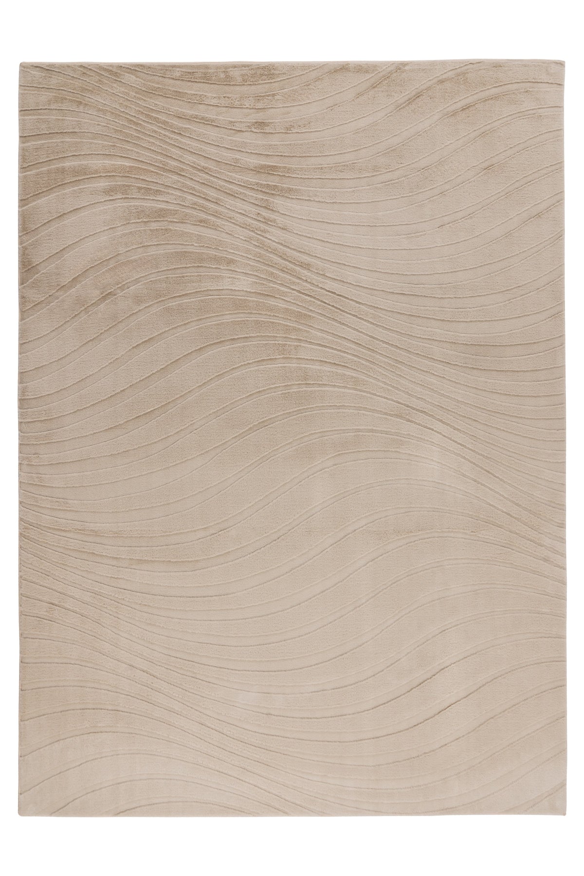 Comfort 503 Beige vloerkleed – bovenaanzicht