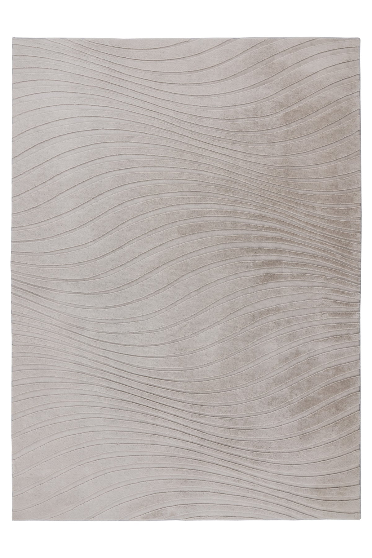 Comfort 503 Licht taupe vloerkleed – bovenaanzicht