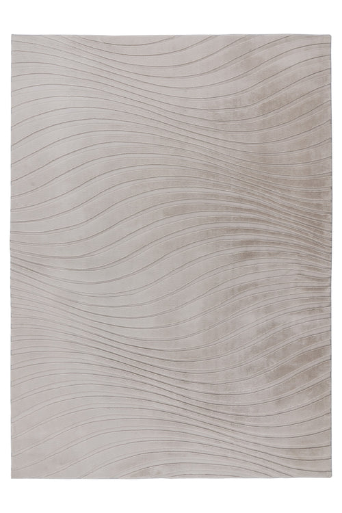 Comfort 503 Licht taupe vloerkleed – bovenaanzicht