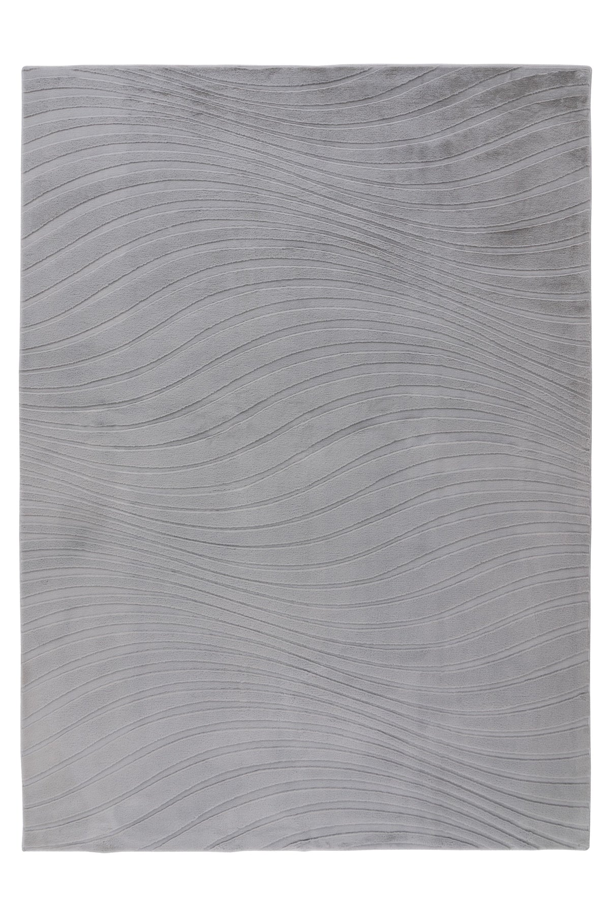 Comfort 503 Zilver vloerkleed – bovenaanzicht