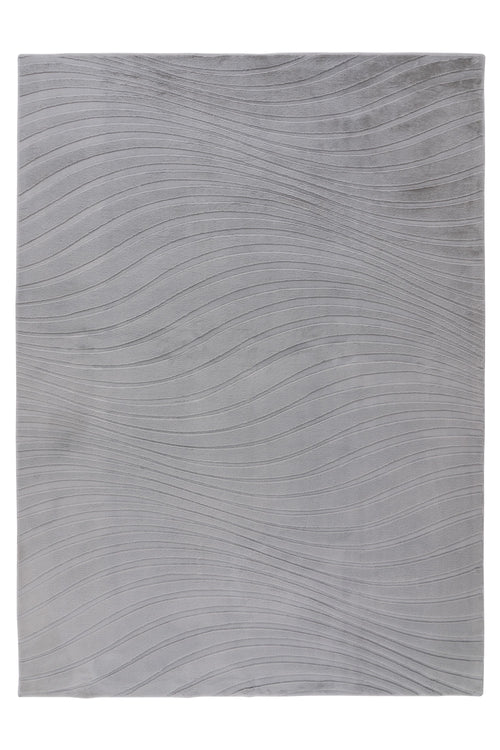 Comfort 503 Zilver vloerkleed – bovenaanzicht