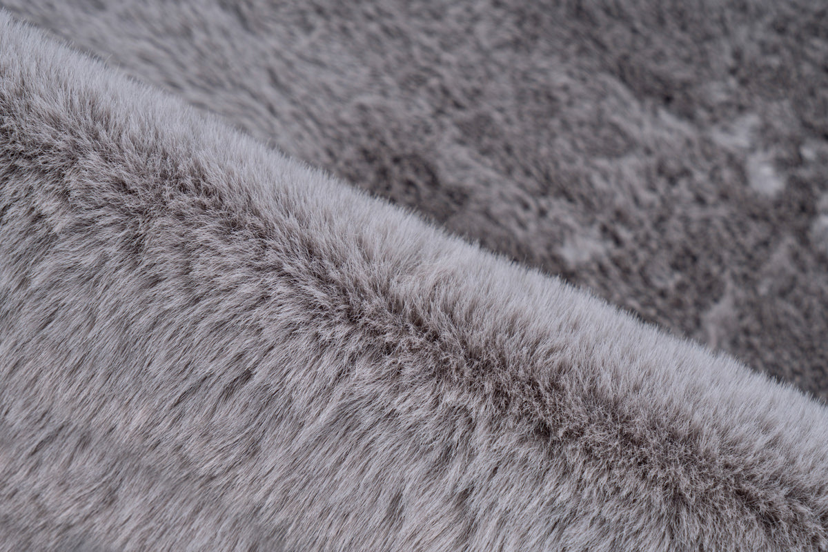 Cosy Grijs vloerkleed – materiaal-1