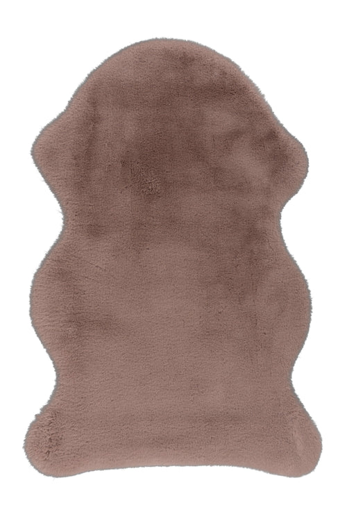 Cosy Poederroze vloerkleed – bovenaanzicht