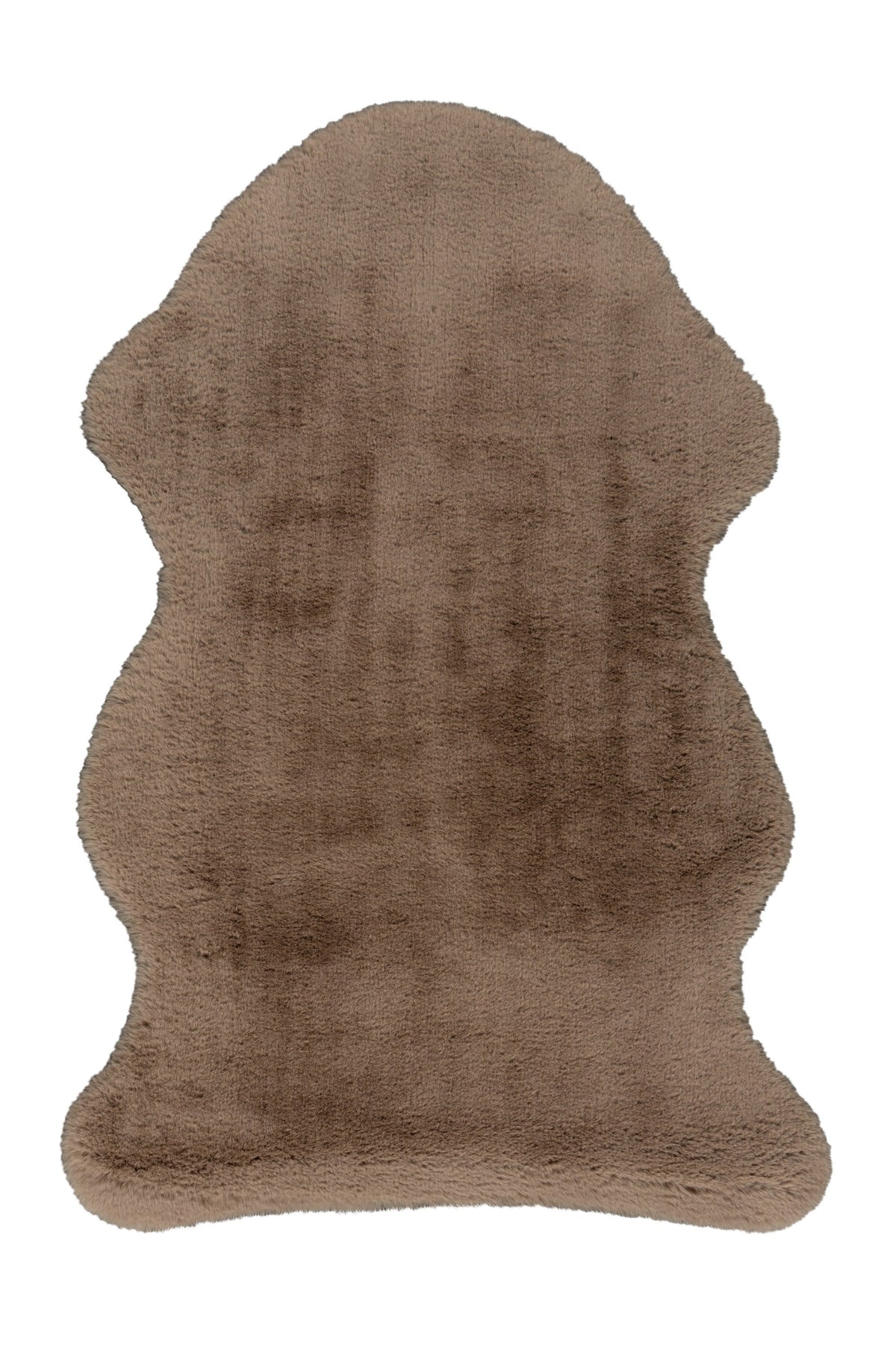 Cosy Taupe vloerkleed – bovenaanzicht