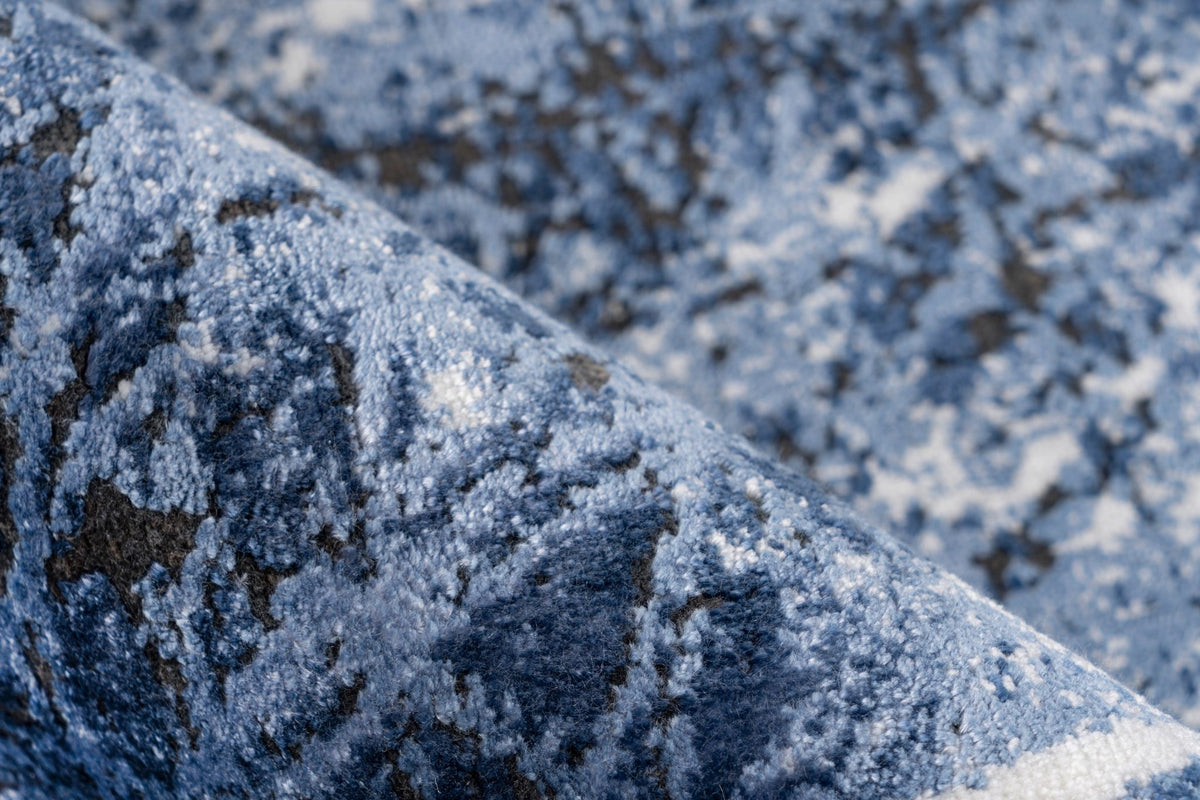Elysee 904 — Blauw · Laagpolig vloerkleed