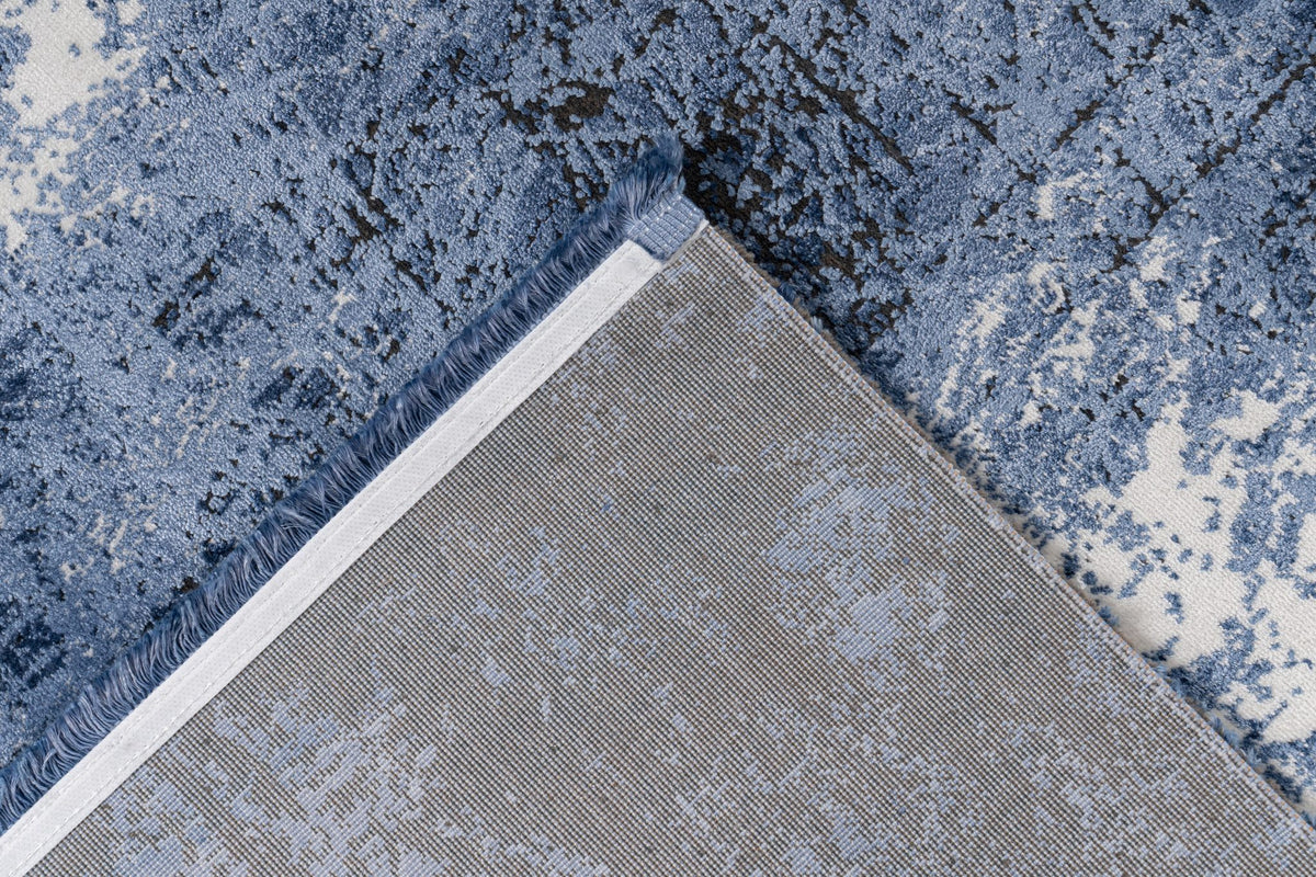 Elysee 904 — Blauw · Laagpolig vloerkleed