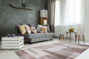 Feeling 501 — Beige · Zachtpolig vloerkleed — sfeerfoto