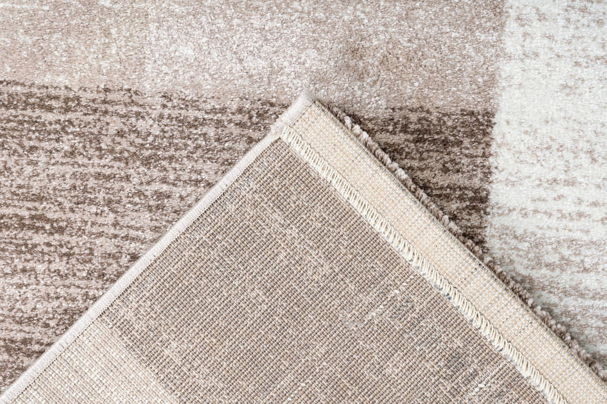Feeling 501 — Beige-zilver · Zachtpolig vloerkleed
