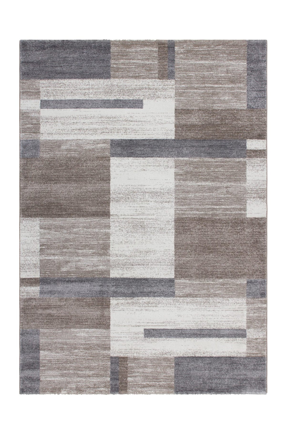 Feeling 501 — Beige-zilver · Zachtpolig vloerkleed