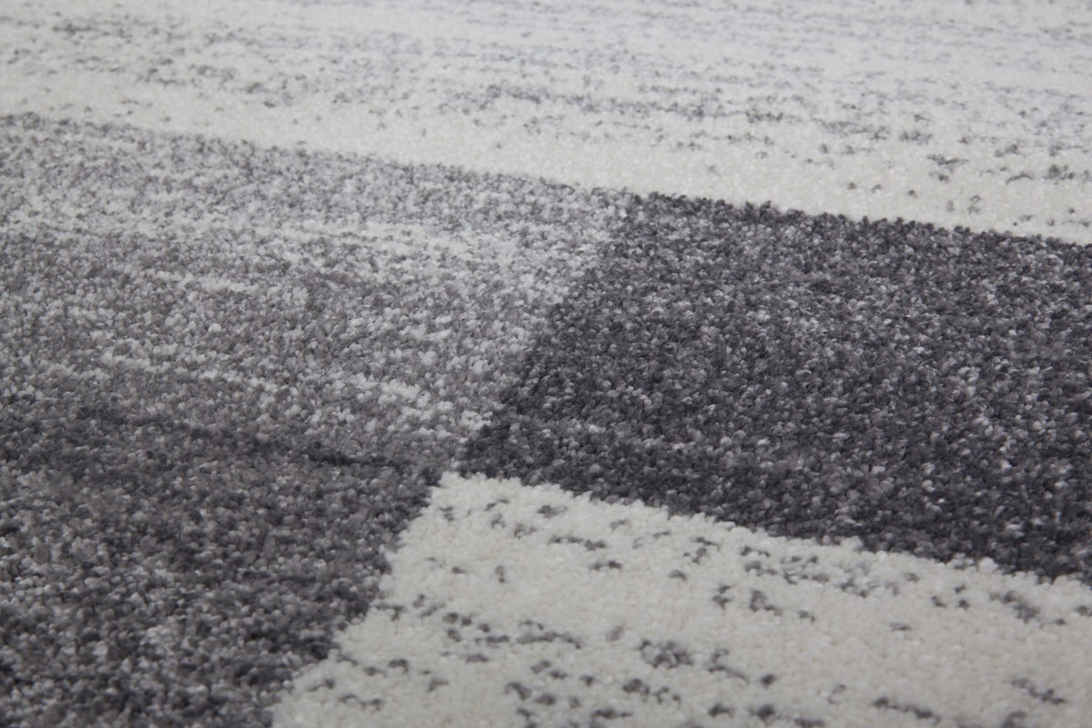 Feeling 501 — Zilver · Zachtpolig vloerkleed