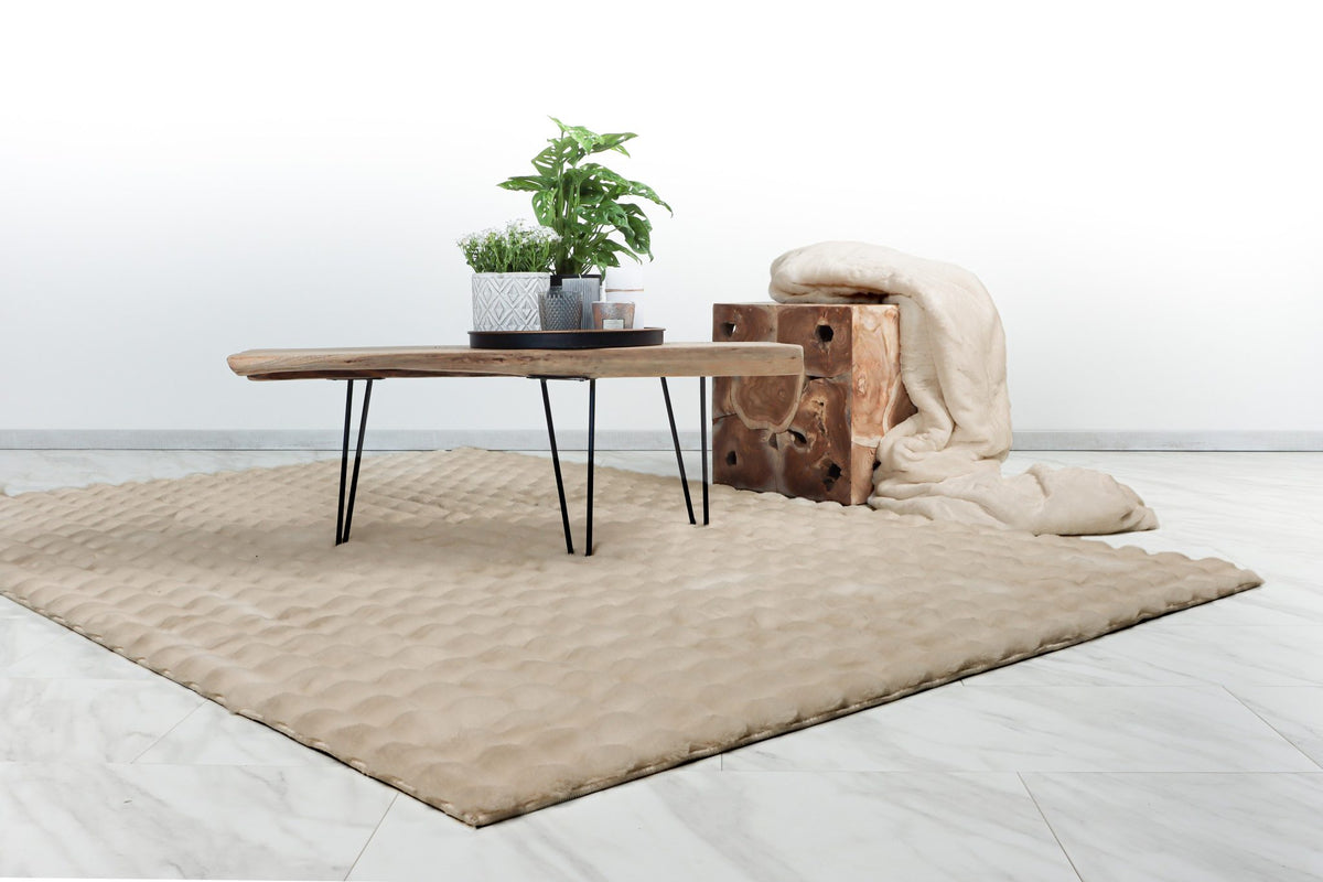 Harmony 800 — Beige · Vloerkleed — sfeerfoto