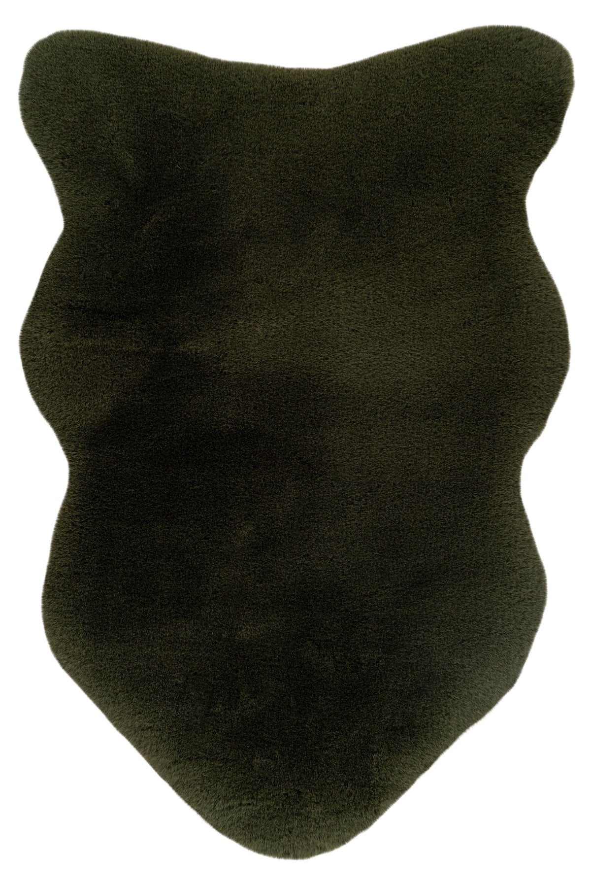 Heaven Shape Basilicumgroen vloerkleed – bovenaanzicht