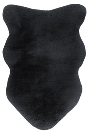 Heaven Shape Grafiet vloerkleed – bovenaanzicht