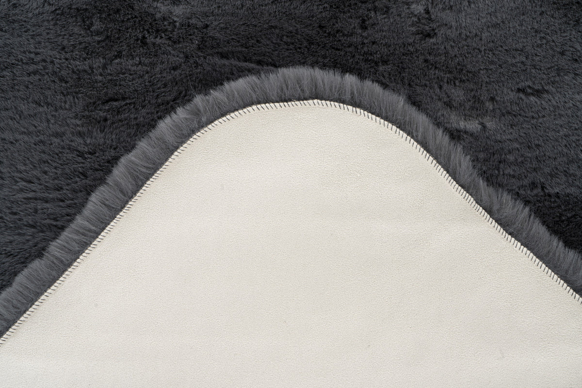 Heaven Shape Grafiet vloerkleed – materiaal-2