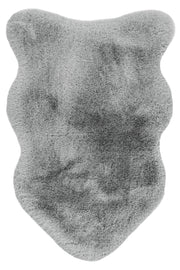 Heaven Shape Zilver vloerkleed – bovenaanzicht