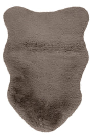 Heaven Shape Taupe vloerkleed – bovenaanzicht