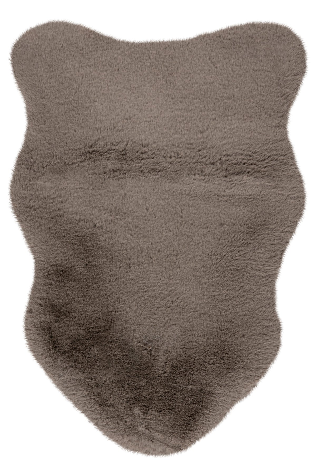 Heaven Shape Taupe vloerkleed – bovenaanzicht