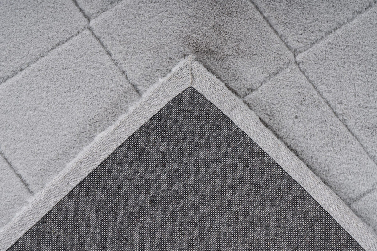 Impulse 600 — Zilver · Hoogpolig vloerkleed