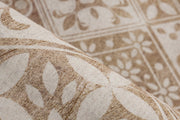 Luna 107 Beige vloerkleed – materiaal-1