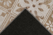 Luna 107 Beige vloerkleed – materiaal-2
