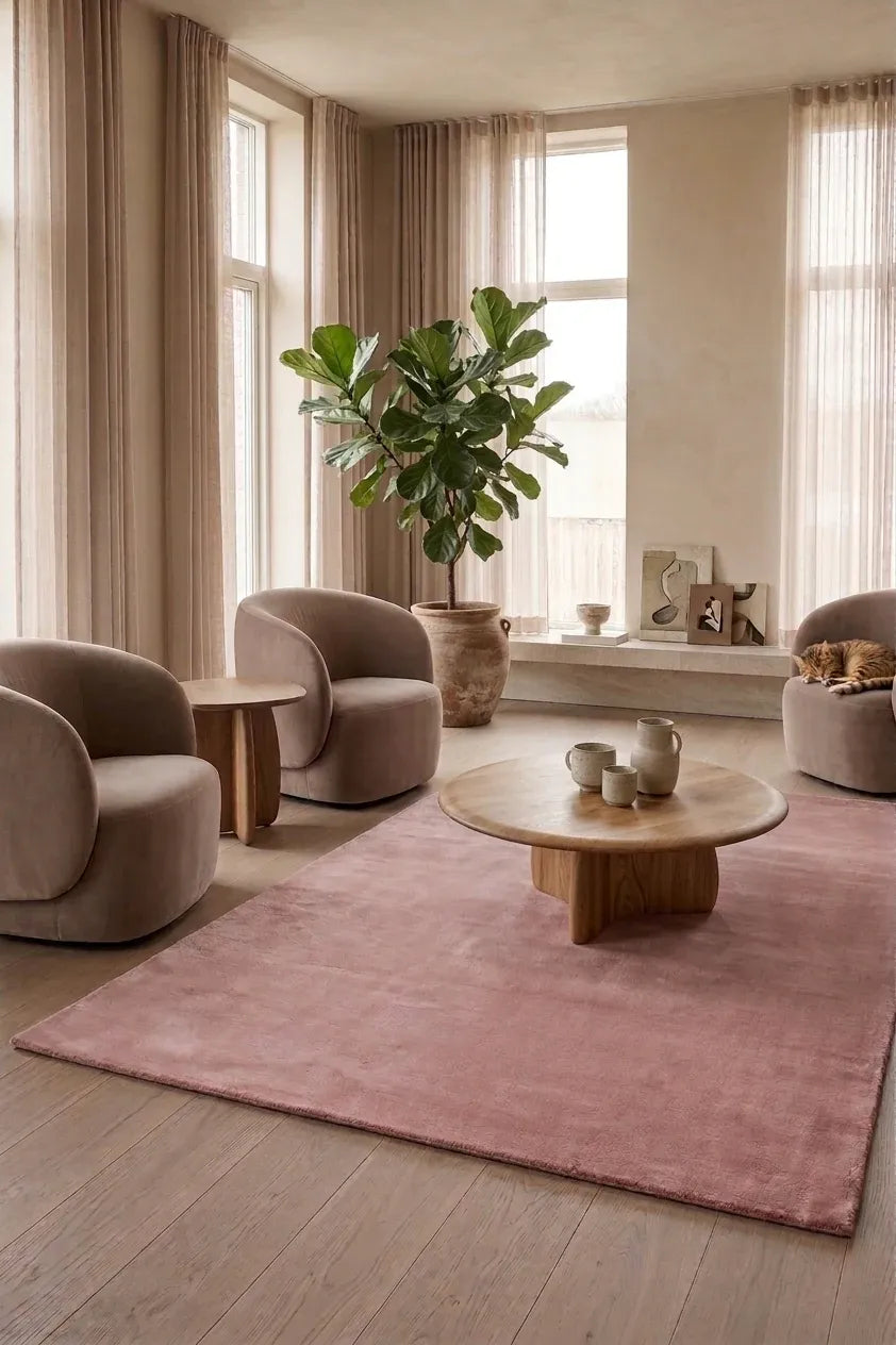 Woonkamer in de sfeer Zacht en elegant