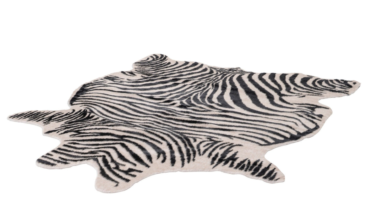 Rodeo 200 — Zebra · Zachtpolig vloerkleed