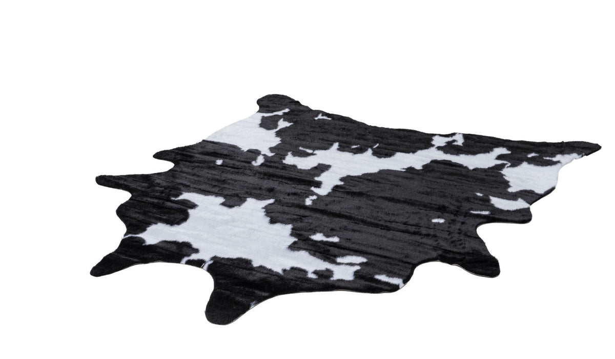Rodeo 202 — Koeprint · Zachtpolig vloerkleed