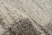 Trocadero 401 — Zilver-beige · Laagpolig vloerkleed